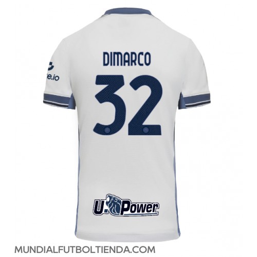 Camiseta Inter Milan Federico Dimarco #32 Segunda Equipación Replica 2024-25 mangas cortas